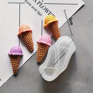TEMU 리얼리스틱 3D 콘형 아이스콘 실리콘 몰드 2개 세트 - 추수감사절 선물/크리스마스 선물, 할로윈 선물, 부활절 선물, 발렌타인데이 선물/생일 선물/홈 데코