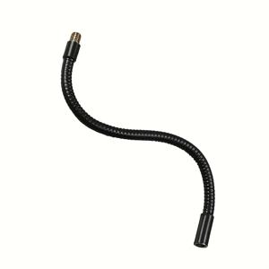 TEMU 1개 3/8인치 나사산 텔레스코픽 로드, 유연한 금속 구즈넥 암 확장 튜브, 마이크 스탠드 및 휴대폰 홀더 확장에 적합