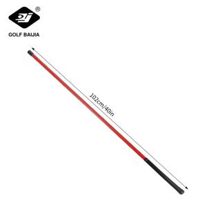 TEMU 1 골프 스윙 파워 스틱 - 레드 | POM 소재, 유연성, 리듬, 균형 및 파워 향상, 슬라이싱, 드라이빙 및 스트라이크용 스윙 교정 그립