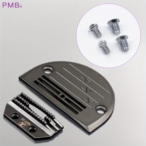 TEMU 블랙 티타늄 스틸 두꺼운 재질 니들 플레이트 치아 고품질 블랙 티타늄 스틸은 로크스틱 머신에 적합하며 두께 증가, 내마모성 및 긴 수명 특징