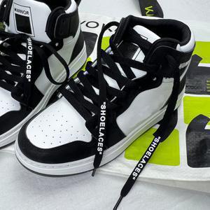 TEMU 양면 레터 프린팅이 있는 긴 신발끈 한 쌍, 운동화 및 캐주얼 신발 교체용으로 완벽하며, 남자친구와 모두를 위한 이상적인 선물입니다.