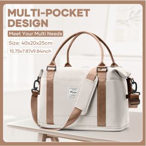 TEMU 확장형 라이언에어 기내용 캐리어 - 신발 수납공간 및 텔레스코픽 폴 포함, 항공 전용 여행 가방, 40x30x20cm, 2-3일용, 경량 디자인