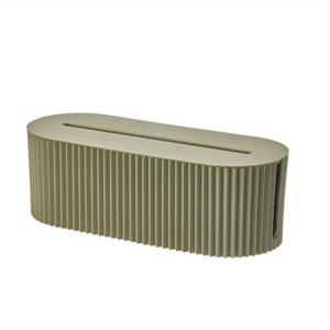 TEMU 다기능 데스크탑 멀티탭 정리함 | 숨겨진 전선 정리함, 깔끔하고 깔끔한 작업 공간을 위한 장식 커버, 플라스틱 재질