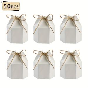 TEMU 그녀/그를 위한 선물 크라프트 종이 상자 50개입