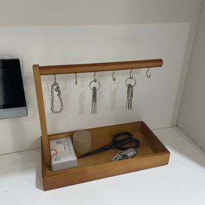 TEMU 현관 열쇠 및 탁상 정리함용 장식 보관함