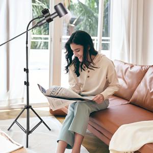 TEMU 조일캔 핸즈프리 헤어 드라이어 삼각대 - 360도 회전, 헤어 드라이어 클립(1.378-2.56인치 조절 가능 직경) 및 구스넥 튜브 포함, 살롱 장비, 가정용, 애완동물, 드레싱룸, 뷰티 케어, 호텔용