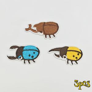 TEMU 3개 세트 바느질, 다림질 및 자수 패치 - 카툰 동물 딱정벌레 디자인 의류 패치 - 청바지, 옷, 가방, 모자에 완벽한 - 쉽게 설치 가능한 다리미 애플리케 패치 - 우아함을 더해주는 자수 스티커