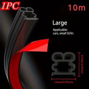 TEMU 10미터 자가 점착식 문 틈막이 스트립 - 차량, 트럭, SUV, RV, 보트용 방수 및 방음 스펀지 고무 - 전면 문, 후면 문, 트렁크에 적합 - 소음 감소 및 날씨 보호