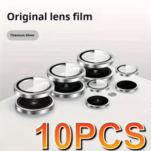 TEMU 갤럭시 S22울트라/S23울트라/S24울트라/S25울트라용 10개 모바일 카메라 렌즈 보호 필름, 스크래치 방지 및 오일 방지, 고화질 렌즈 보호기, 장치 렌즈 쉴드, 스크래치 방지, 세련된 보호기, 정밀 맞춤, 보호층, 고화질 선명도, 렌즈 가드, 스크린 보호기 대안, 가제트 보호기, 테크 애호가