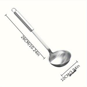 TEMU 긴 손잡이 냄비 - 가정, 식당 및 호텔 주방에 적합 - 수프, 스톡 및 소스 제조를 위해 설계된 내구성이 뛰어난 스테인리스 스틸 조리 도구 | 현대적인 주방용품 | 튼튼한 스테인리스 스틸 냄비