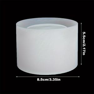 TEMU 3D 실린더 모양 촛농으로 실리콘 성형 DIY 향초 비누 성형 공예 선물 만들기 석고 수지 왁스 홈메이드 장식