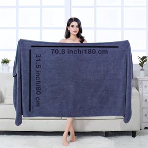 TEMU 두꺼운 오버사이즈 목욕 타월, 부드럽고 편안함, 뛰어난 흡수력과 빠른 건조 가정용 욕실 타월, 초극세사 다용도 타월, 욕실, 호텔, 샤워, 피트니스, 여행, 요가 및 필수 가정용품에 적합