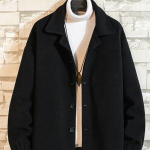 TEMU Pearson OBM 남성 가을/겨울 재킷, 트렌디 캐주얼 코트