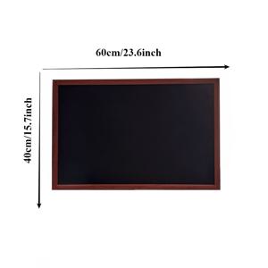 TEMU 자석 나무 냉장고 자석 화장품 정리대 디스플레이 보드 - 녹 방지 벽걸이형 보관 솔루션, 칠판, 페인트 표면, 설치 불필요, 계획 및 메시징에 적합