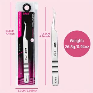 TEMU 스테인리스 스틸 곡선 족집게는 속눈썹 연장 및 네일 스티커 부착에 설계되었으며, 라인스톤을 집어넣고 네일 아트에서 아크릴 젤 작업에 적합합니다.