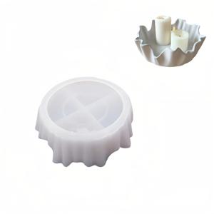 TEMU 대형 불규칙 캔들 볼 실리콘 몰드 콘크리트 캔들 선박 몰드 왁스 컨테이너 레진 캐스팅 몰드 화분 거치대 몰드 DIY 보관용 몰드 홈 데코 몰드