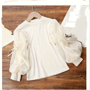 TEMU 달콤한 소녀의 봄/여름 랜턴 소매 티셔츠, 이스터 데일리 다용도 긴팔 티셔츠