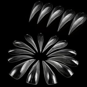 TEMU 140개/박스 신형 드래곤 클로 손톱깎이 확장 몰드 무지지 지지대 재사용 가능 고양이/동물 발톱 네일 아트 템플릿