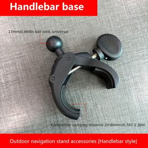 TEMU 17mm 볼 헤드 직경 휴대폰 거치대 베이스, 고강도 클램프 스탠드, 스포츠 클립 액세서리