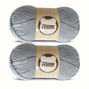 TEMU 35가지 색상 선택 가능 고품질 4가닥 아크릴 실, 100% 아크릴 실, 총 100g/3.53oz 2개, 가을 겨울용 신상품 실, 스웨터, 스카프, 겨울 장갑 코바늘 뜨개질용, 크리스마스 시리즈 선물 코바늘 뜨개질용, 각 세트당 실 2개 포함