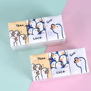 TEMU 9팩 귀여운 만화 프린트 소형 휴대용 손수건 티슈, 피부 친화적, 유연한 미니 페이셜 티슈, 냅킨, 화장지, 가정, 크리스마스, 할로윈, 어버이날, 발렌타인데이, 기숙사, 사무실 및 야외 사용에 적합