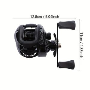 TEMU MINGWO 낚시 릴, 부드러운 물방울 릴, 스피닝 핸들 릴