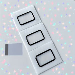 TEMU 갤럭시 핏 3 피트니스 트래커용 HD 스크린 보호필름 3개 세트, 3D 풀커버 PMMA 소프트 필름, 핏 3 스마트워치 호환, 스크래치 방지, 기포 없는 보호, 스크래퍼 카드로 쉬운 설치, 커버, 내구성 TPU 소재, 테크 애호가 및 피트니스 애호가를 위한