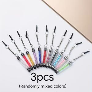 TEMU 아이폰, 아이패드, 태블릿, 스마트폰 등과 호환되는 터치스크린 펜 3개 세트 - 매우 빠른 반응성