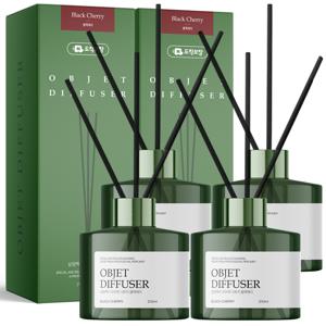 TEMU 2+2 오브제 디퓨저 210ml (10종향) 방향제 화장실 실내 거실 선물 생일