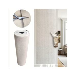 TEMU 고양이 스크래치 매트 벽부착 패드 소파 벽 보호 접착형 패드 내구성 강한 무분진 소재 매트 자유 재단 가능