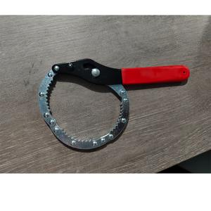 TEMU 미끄럼 방지 핸들이 있는 조절식 고하중 오일 필터 렌치 - 60-75mm(2.36-7.49인치) 오일 필터 분리용 범용 공구, 내구성 있는 스테인리스 스틸 기어 포함