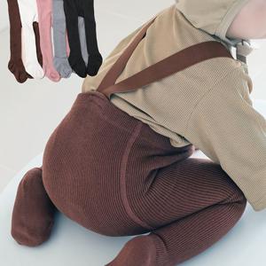 TEMU 5피스 아기 바디수트 레깅스, 높은 허리 지지 기능으로 유아를 위한 크롤링 및 움직임을 용이하게 함