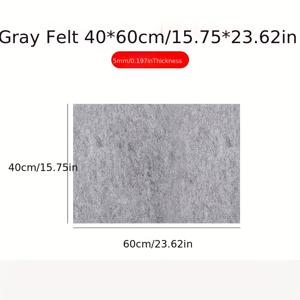 TEMU 서예용 선반지 두께의 펠트 패드, 서예용 붓글씨 책상 매트, 서예용 쿠션, 붓글씨용 펠트 매트, 그림용 펠트 패드, 방습 패드