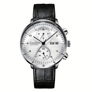 TEMU 2026년형 신형 기계식 시계, 디자인 컨셉, 곡선 스크린, 남성 시계, 완전 자동 기계식 , 커플 시계, 30미터 방수, 월 기능, 남자친구 선물, 생일 선물, 아버지의 날 선물, 크리스마스 선물