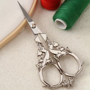 TEMU 젠 스타일 불사조 컬러풀 소형 가위, 티백, 십자수, 빈티지 가정용 소형 가위 및 종이 재단용
