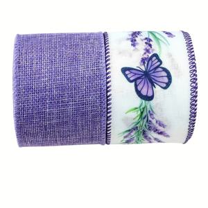 TEMU 2롤 (2미터) DIY 공예용 패브릭 리본 - 웨딩 데코, 선물 포장, 발렌타인데이, 크리스마스, 졸업식 장식용 우아한 풍부한 컬러 리본