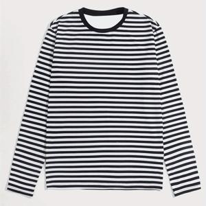 TEMU 세련되고 편안한 티셔츠 - 캐주얼 라운드넥 상의, 편안하고 활용도 높음, 봄/가을에 적합, 남성용 긴팔 티셔츠 (일상복)