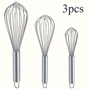 TEMU 3pcs 헤비듀티 스테인리스 스틸 믹싱 볼 세트 (6