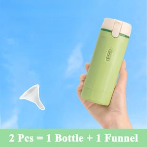 TEMU 2개입 (여행용 병 + 깔때기) 여행용 4-in-1 병 세트, 여행용 세면도구 용기, 세면 용품, 스퀴즈 병, 로션 병, 액체 디스펜서, 세탁 세제, 샴푸, 샤워 젤, 메이크업 리무버, 핸드 소파, 페이셜 클렌저