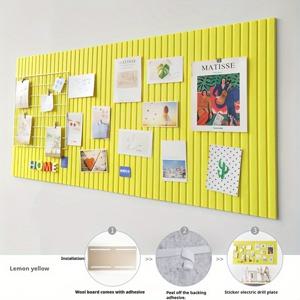 TEMU 40X60Cm/15.8X23.6In 세로 자체 접착 펠트 메시지 보드 1개 - 집, 사무실 장식용 사진 벽, 재사용 가능한 사진 디스플레이 보드, 기숙사 및 거실을 위한 미적 장식