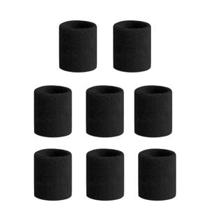 TEMU 8개 스포츠 손목 밴드 손목 지지대 | 통기성 땀 흡수 탄성 손목 밴드 | 조절 가능한 미끄럼 방지 손목 보호대 | 러닝, 트레이닝, 농구, 요가, 스포츠 손목 밴드, 땀 밴드, 손목 지지용 경량 피트니스 장비