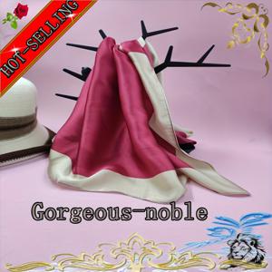 TEMU 여성을 위해 디자인된 단품 무화선 실크 스카프, 우아하고 압도적인 헤어 액세서리, 일상적인 사용에 적합 - 독특한 고급 스카프, 휴일, 통근을 위한 정교한 선물 - 여성에게 독특하고 화려한 추가 요소