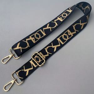 TEMU 블랙 숄더백 액세서리, 조절 가능한 크로스바디 스트랩, 1.5인치 폭 레터링 캐리 스트랩, 싱글피스 백팩 액세서리, 캐리어, 핸드백, 장난감 및 악기용, 후크 스타일 설치