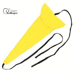 TEMU 마이크로화이버 노란색 색소폰 내부 청소용 천, 알토, 테너, 소프라노 색소폰 및 기타 구리 및 목관 악기용으로 적합하며 색소폰 유지 보수 및 청소 도구입니다.