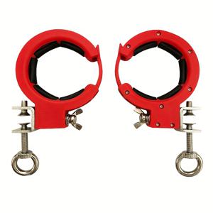 TEMU 레드 케이블 트레이 풀리 | 전선 배선용 휴대용 도구, 낙하 방지, 폴리에틸렌 테레프탈레이트 재질