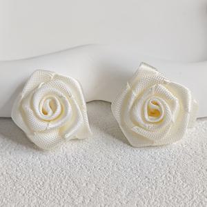 TEMU 30개 수제 장미 머리, 2.5cm, 공예, 의류 장식, 선물 포장, 웨딩 장식, 홈 데코, 축제 및 파티 장식에 적합