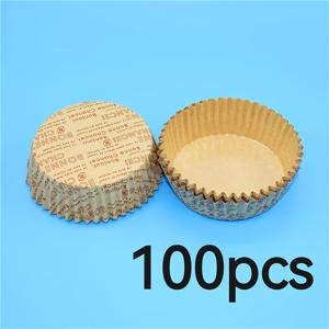 TEMU 50/100개 프렌치 블레싱 메시지 케이크컵 - 3D 러플드 엣지와 우아한 축복의 메시지가 담긴 연갈색 텍스처 오일방지 종이, 생일·결혼식·특별한 날을 위한 튼튼한 파티 & 데일리 디저트용 컵 - 주방&다이닝 액세서리, 웨딩 페이버즈, 스타일리쉬 선보임, 내구성 있는 소재, 달콤한 간식 홀더, 웨딩 장식품, 선물자