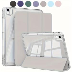 TEMU 아이패드 케이스, A16 모델, 11세대 및 10세대(2025/2022), 5세대~9세대 아이패드, 아이패드 에어 4~7, 아이패드 프로 11 1세대~4세대와 호환, 펜슬 홀더 포함