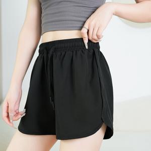 TEMU 여성용 운동 반바지, 짐 트레이닝용 7부 길이 러닝 반바지