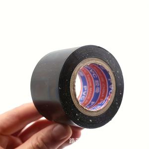 TEMU 1pc 블랙 고무 PVC 테이프, 4cm x 10m, 방수 및 내식성 접착제, 산업용, 밀봉 및 공예, 공예 접착제 | 굵은 텍스처 디자인 | 내구성 접착제